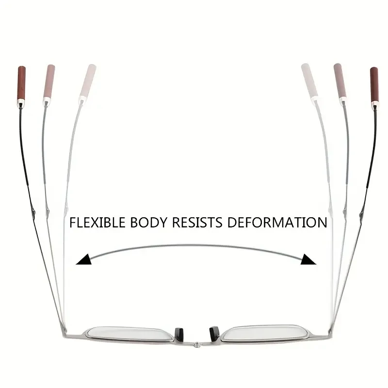 Reading Glasses Ultra Thin Rosewood Folding Portable Ultra-light Finished Eyeglasses Compact With Glasses Case 1.0-4.0
