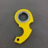 Decompression keychain fidget spinner second-generation fingertip rotation anti anxiety toy 3