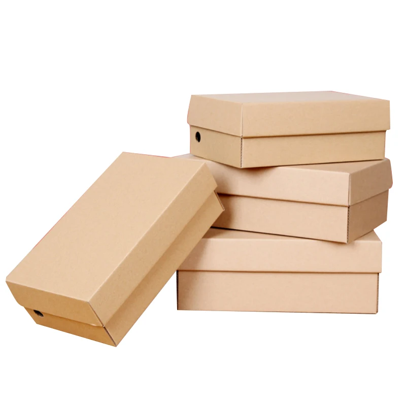 Brown Kraft Paper Storage Boxes – Premium Multi-Size Corrugated Gift Boxes Ideal for Sh... - SKU PSB09556 - UGI Packaging