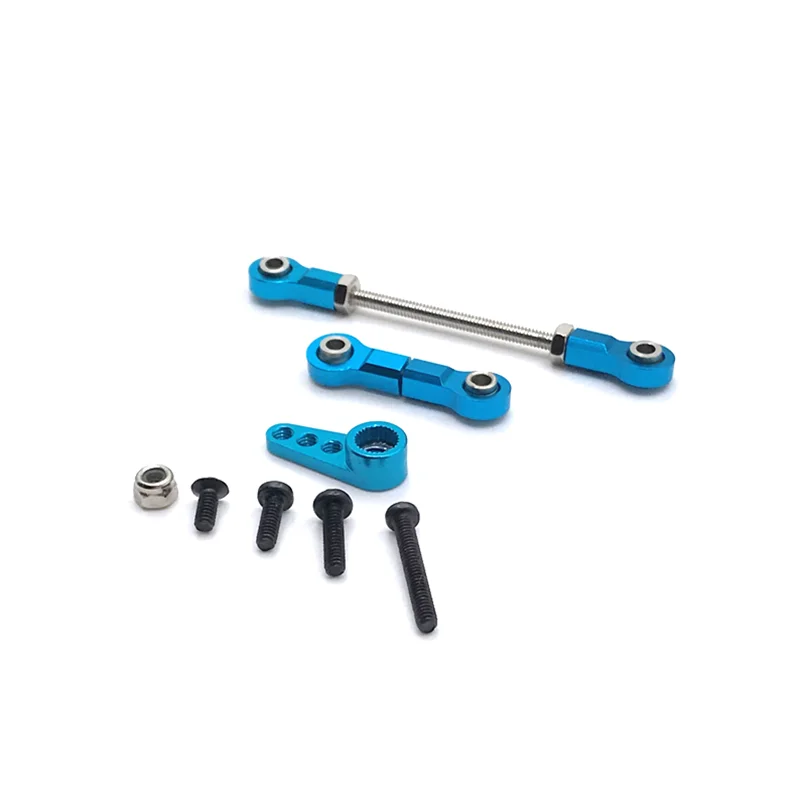Upgrade Front Steering Link 28T Servo Arm For WLtoys 1/28 284131 K969 K979 K989 K999 P929 P939 RC01 MINI-Q MINI-Z RC Car Parts 5