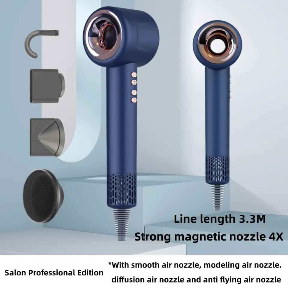1600W Negative Ion Hair Blower Constant Temperature Hair Care For Barbershop