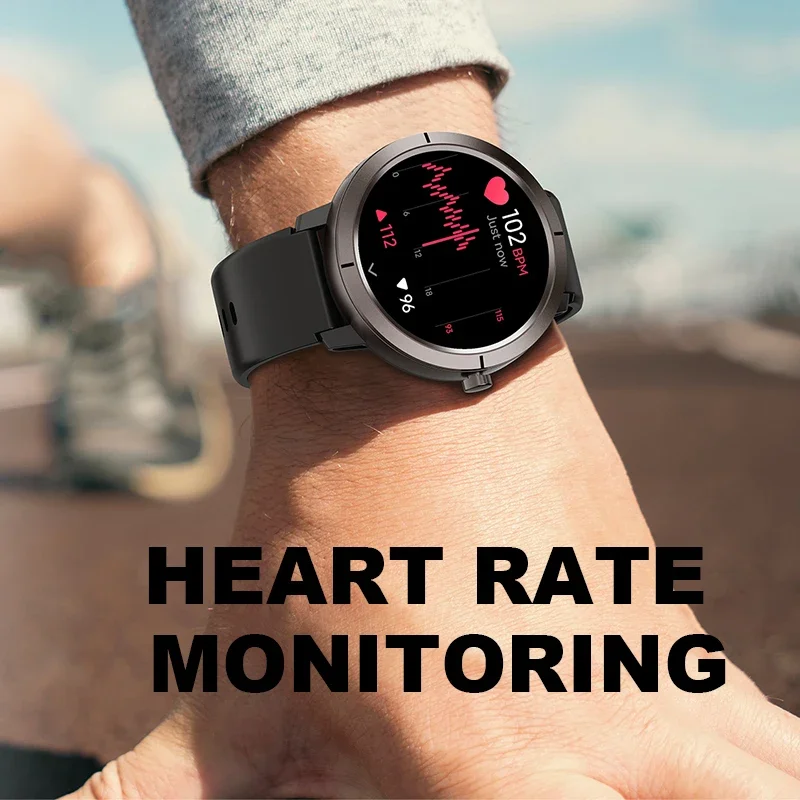 Smartwatch Sportivo GPS con Schermo AMOLED da 1,32'', Impermeabile 5ATM, Batteria da 360mAh, Altimetro, Barometro e Bussola - immagine 2