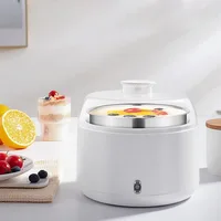 1L Electric Yogurt Maker Automatic Constant Temperature Yogurt Machine DIY Yogurt Rice Wine Natto Stainless Steel Liner 220V 1