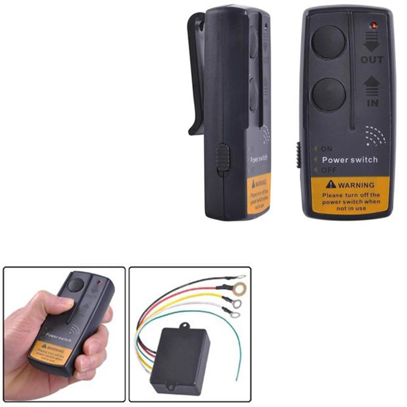 

3X 12V Wireless Winch Remote Control Kit Handset for Car ATV SUV UTV Universal