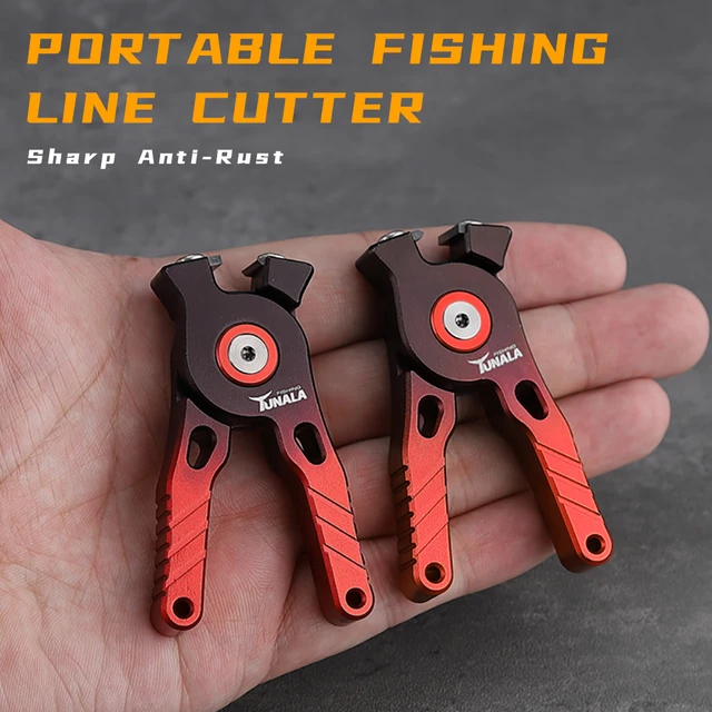 Mini Aluminum Alloy Fishing Pliers Line Cutter Tungsten Steel Blade Pocket Fishing  Tool - AliExpress