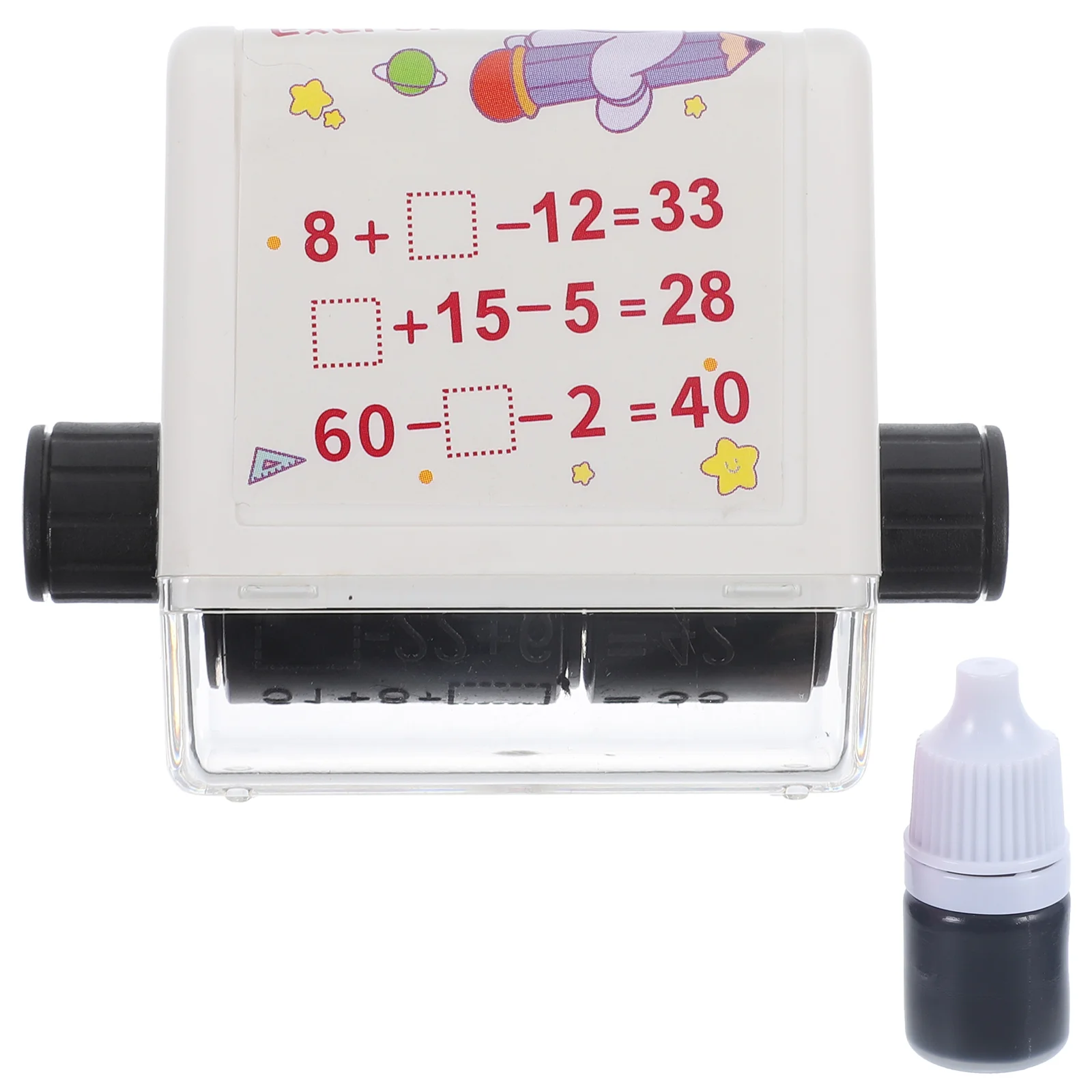 Addition and Subtraction Teaching Stamp Roller Math Postage Stamps Practice Wear-resistant Student Intelligent Digital