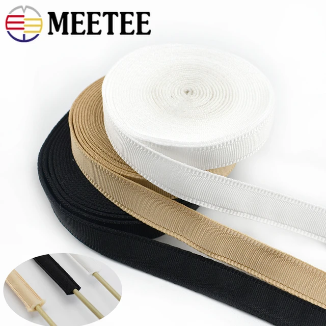 10/20Meter Bra Underwire Wire Tubular Protective Sleeve Ribbon Webbing for  Underwear Wedding Dress Clothing DIY