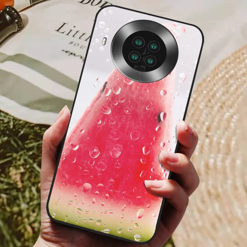 Silicone Soft Cute Fashion Black Bumper Protective Phone Case