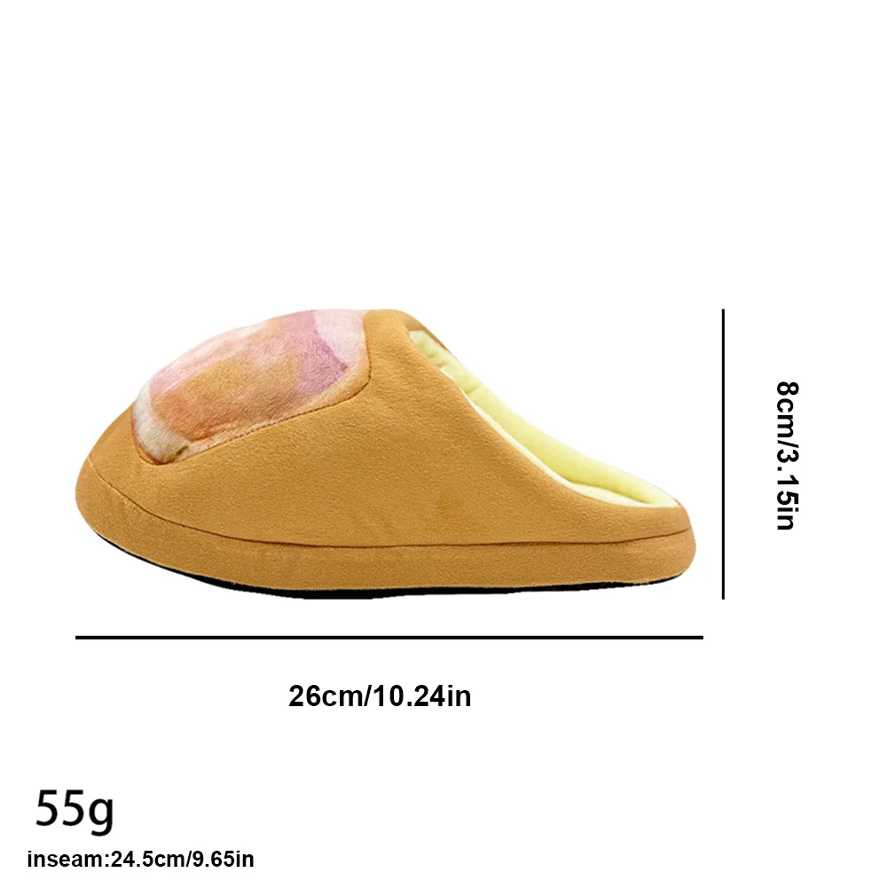 Men Women Big Toe Slides Cute Funny House Slippers Non-Slip Home Slippers House Shoes for Indoor Outdoor