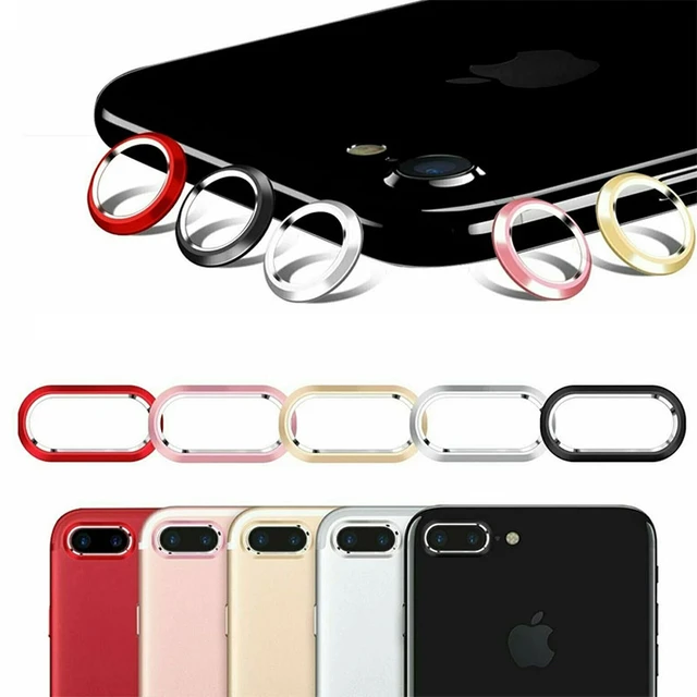 For Apple iPhone 7 Plus 8 Plus Back Camera Lens Tempered Glass Protector  Cover