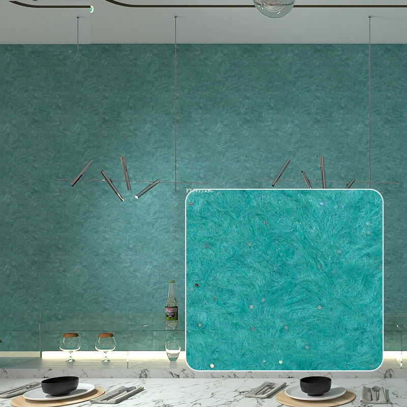 New Wall Mud Wall Renovation Paint Coating Covering Plant Fiber Mud Repair Decoration Ecological Paint Wallpaper plant fiber wall coating