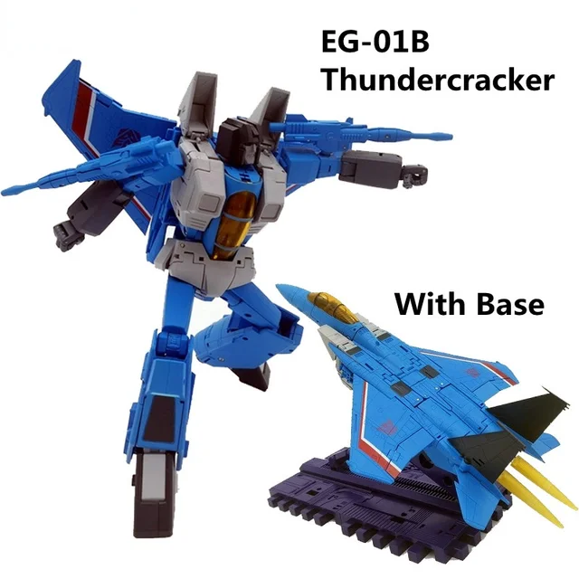 Transformation Eagle EG-01 Starscream EG-01B Thundercracker EG01N Skywarp MP-52 Upgrade EG01 EG01B MP52 Action Figure With Base 2