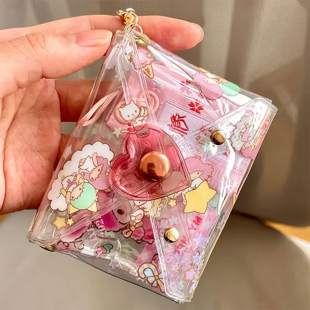 Mini Borsa Con Paillettes Per Bambina - Portamonete A Tema Sirena Con Cinturino - Foto 6