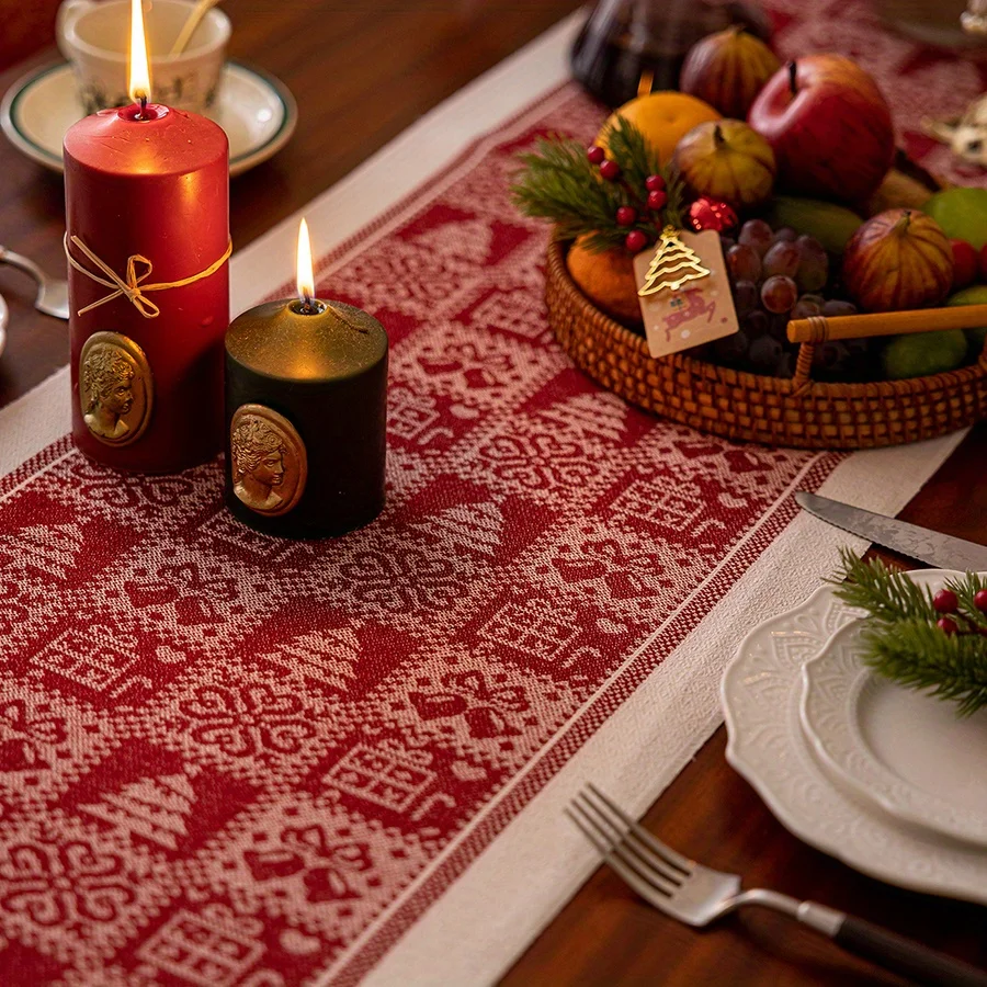 Christmas Elk Table Runner 4