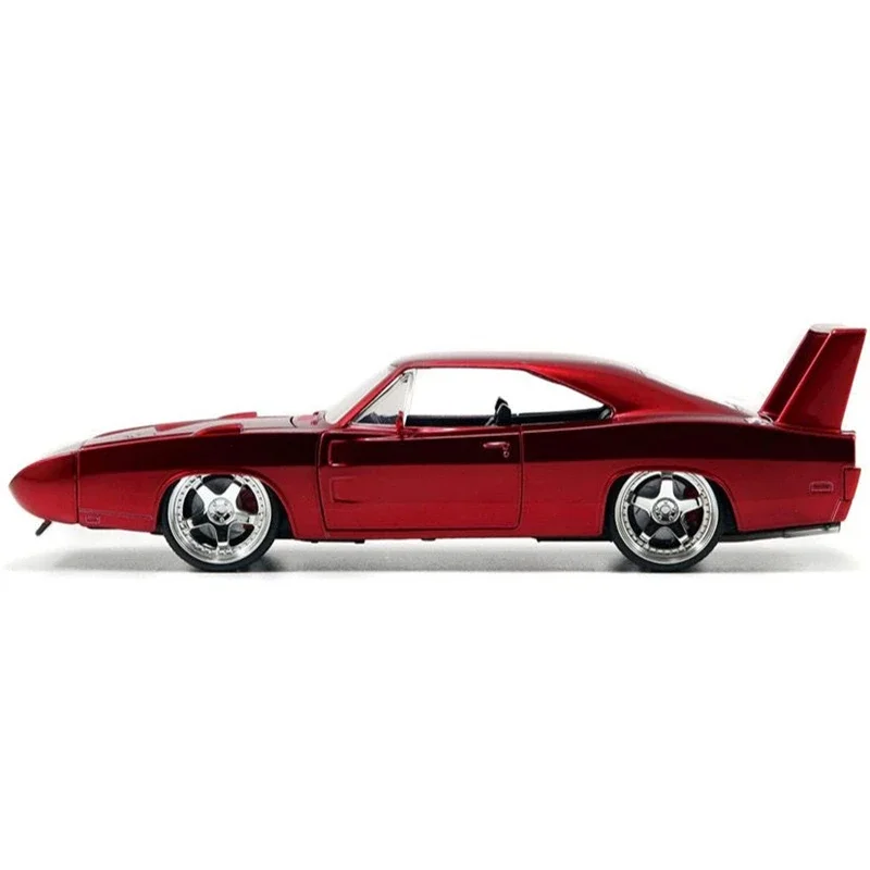 

jada1:24 Fast & Furious 1969 Dodge Charger Rare alloy car model children's gift collection