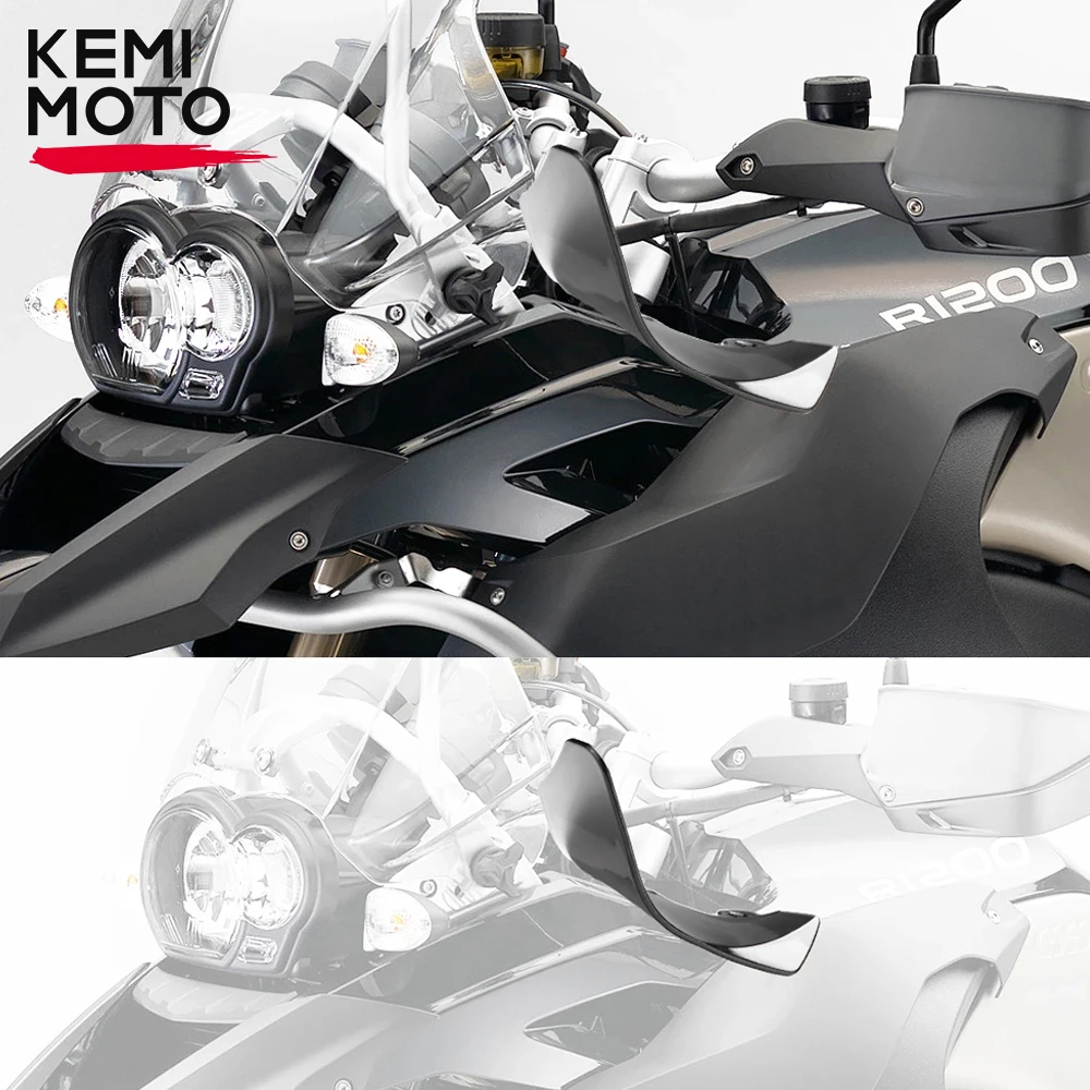 For BMW R1200GS 2012 Front Side Windshield Windscreen Wind Deflector