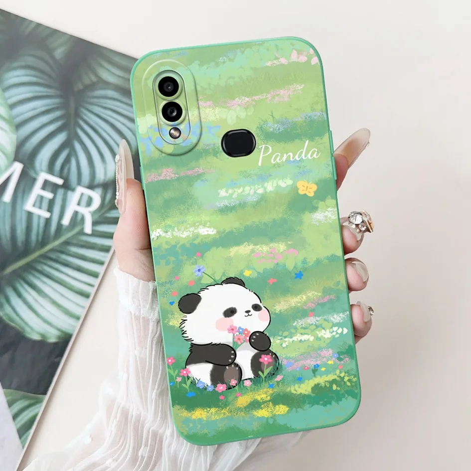 Creative Panda Cartoon Soft Silicone Phone Case