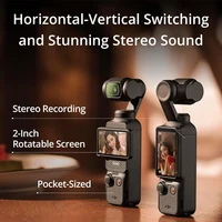 【LOCAL+】DJI Osmo Pocket 3 Caméra stabilisatrice portable à 3 axes 4K60FPS 1 pouce CMOS Zoom 2X pour Vlog, vidéo, voyage en extérieur et diffusion en direct 5