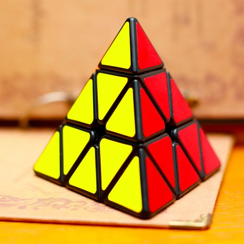 Qiyi 3x3x3 Rubix Cube Triangle Speed Magic Cube Rubic Professional Cubo Magico Puzzles Colorful Educational Toys For Children