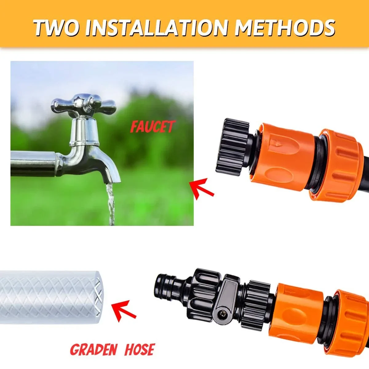 Trampoline Sprinkler Kit garden sprinkler Summer Outdoor Children's Game Sprayer Cooling System Garden Children's Water Entertainment