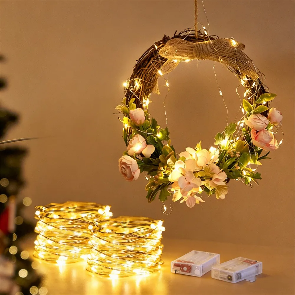 Enchanting Fairy Lights - Battery-Powered String Lights for Festive Decor and Ambiance