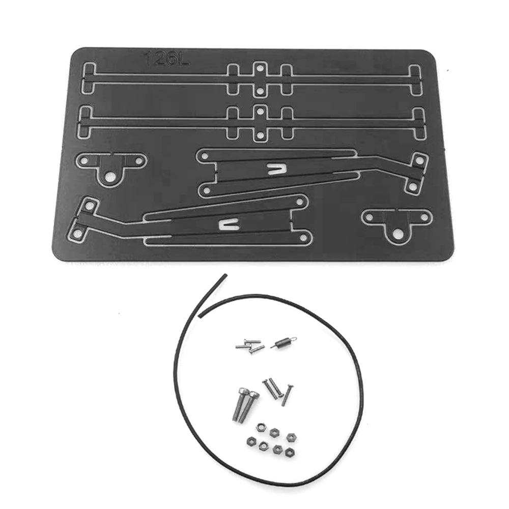 Spazzole Tergicristallo Di Simulazione In Metallo Per TRX4 Trx6 90046 Scx10iii 110 Rc Car Crawler Confezione Da 2