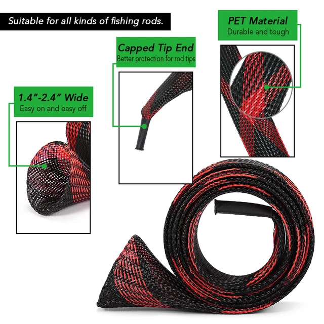 낚싯대 커버로 소중한 낚싯대를 완벽하게 보호하세요!