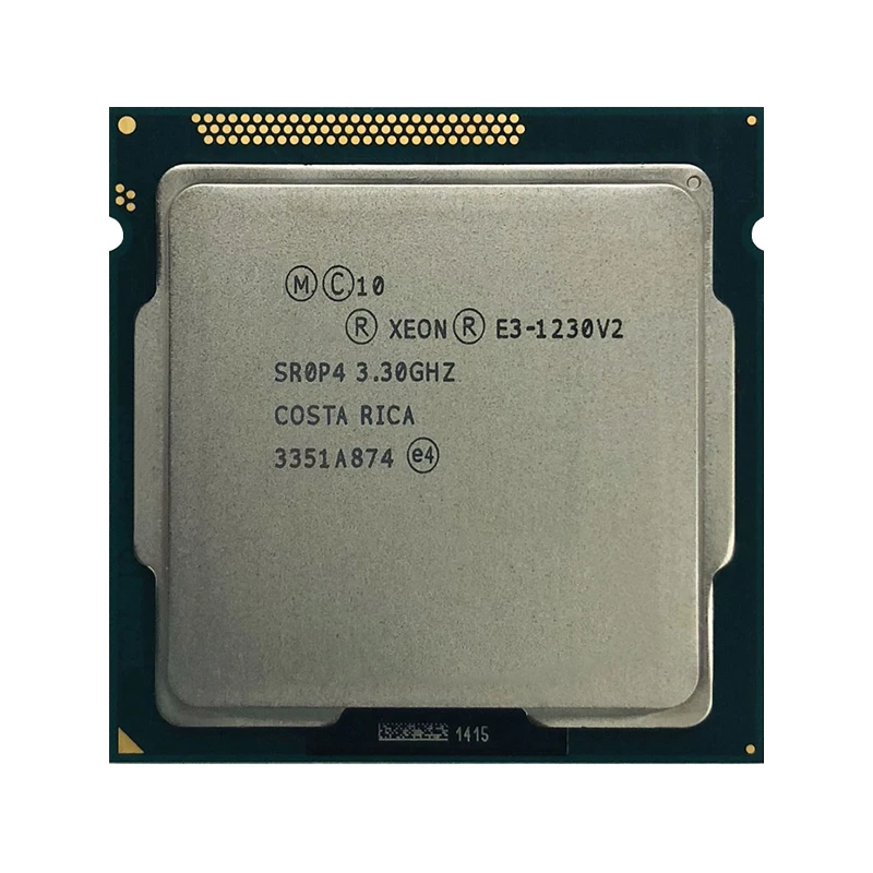 

Used For Intel Xeon E3 1230 V2 3.3GHz SR0P4 8M Quad Core LGA 1155 CPU E3 1230V2 Processor cpu
