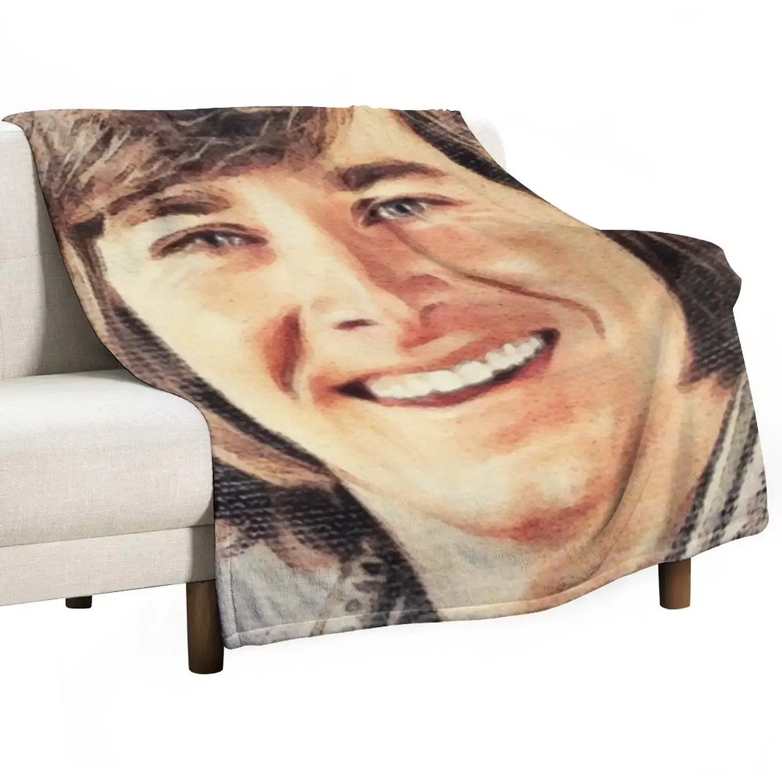 Bobby Sherman, Music Legend Throw Blanket for winter Furrys Plaid Blankets