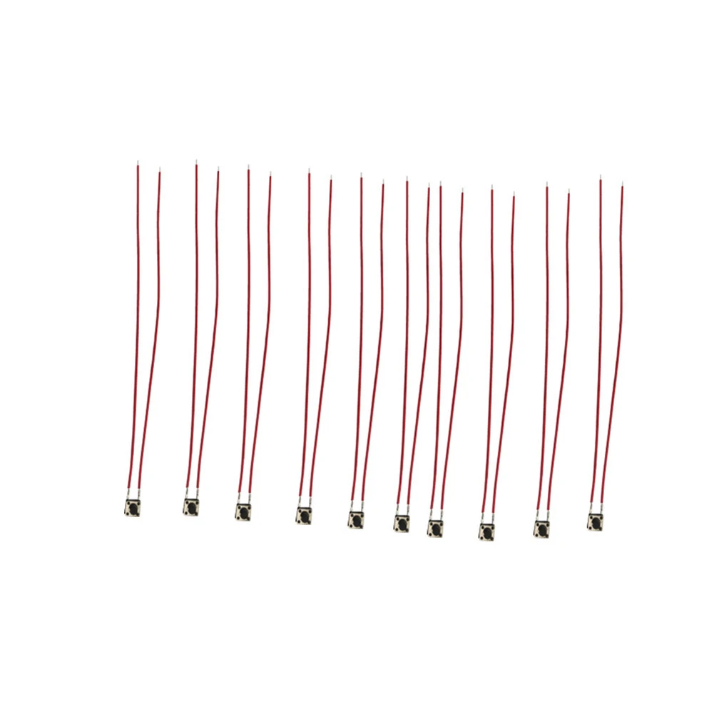 10 шт. переключатель с отскоком, печатная плата, элемент, кнопка сброса ...