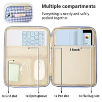 Tablet Sleeve Bag 7.9-12.9 inch Handbag Case For iPad Pro Samsung Xiaomi Sleeve Bag Cover Shockproof Pouch Multi Pockets 2