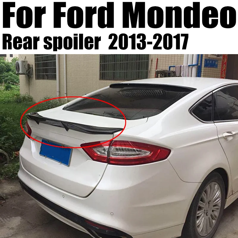 

For Ford Mondeo/Fusion Auto Accessories New Model 2013 2014 2015 2016 2017 100%High Quality Carbon Fiber Rear Wing Spoiler