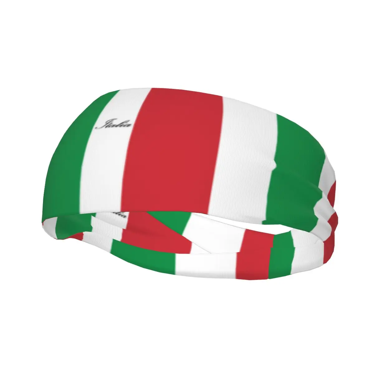 

Italian Flag Of Italy Italia Sports Safety Sweatband Soft Sweat Headbands Gym Fitness Yoga Head Sweat Bandages Sweat Wash Bands