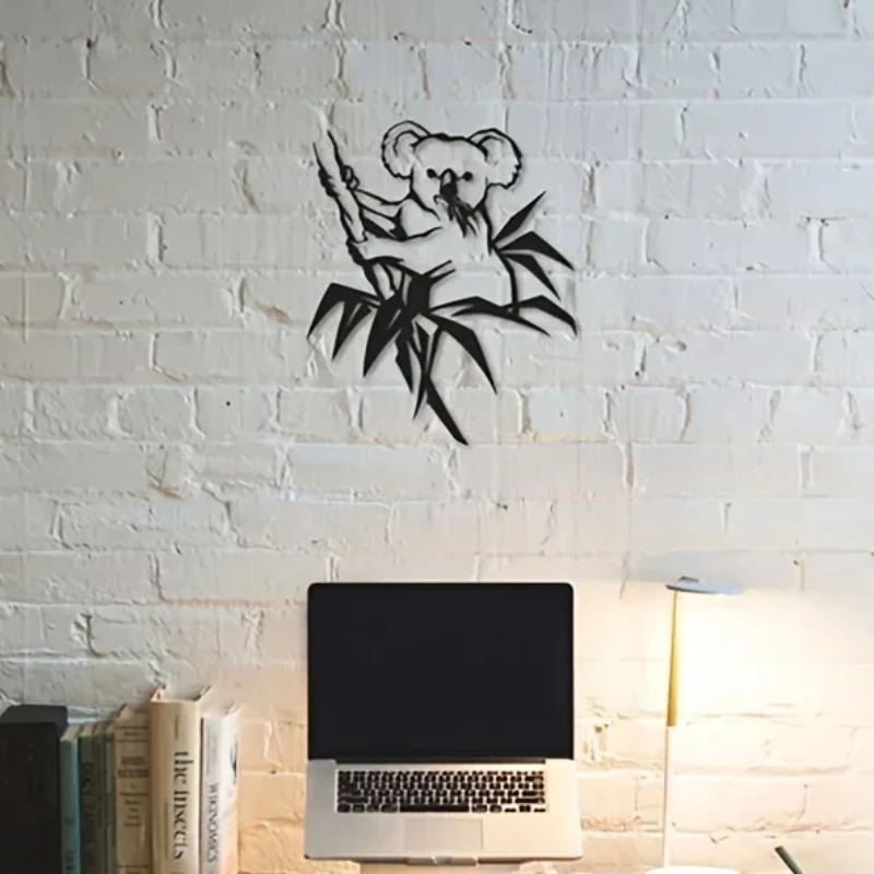

Koala Metal Wall Art Koala Art 3D Wall Silhouette Interior Decoration, Metal Art Sign,Metal Wall Decoration