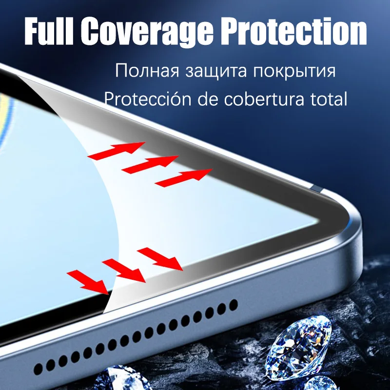 Mr.Shield Tempered Glass Screen Protector For Honor X8a [3-Pack] 9H Hardness Japan Glass