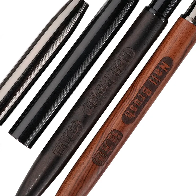 Description Picture 6 of itemSandalwood Gel Painting Brush Nail Art For Gel Tip Extension Acrylic Builder Accessory Nail Art Brushes Gel Nail Brush