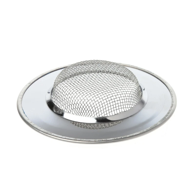 Sink Drain Filter Stainless Steel Mesh Waste Sink Strainer Disposer Convenient Sink Drain Sewer Stopper