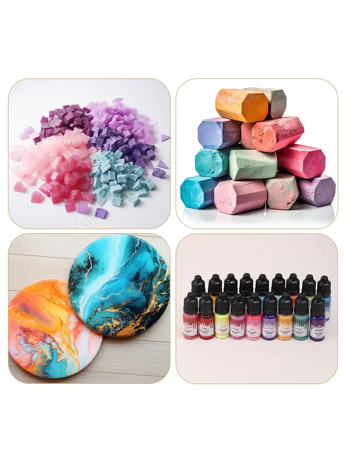 Epoxy Resin Pigment Soap Dye Pigments 28color 10ml Solid Colors Pigment Essence Handmade Soap Dye Crystal Drop Glue Colorant DIY Jewelry Making
