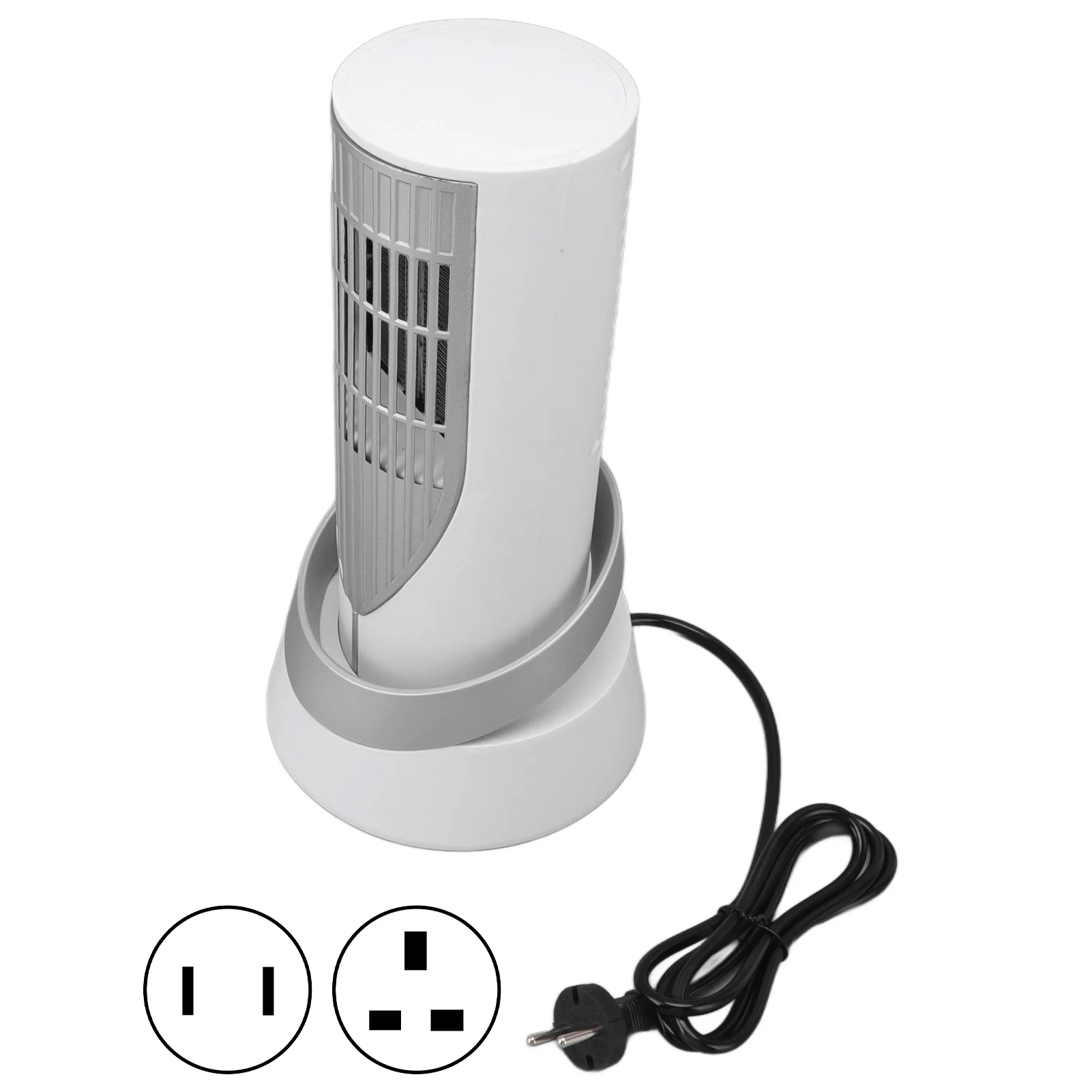 

Tower Space Heater Fan Heater Mute 2 Gears for Home