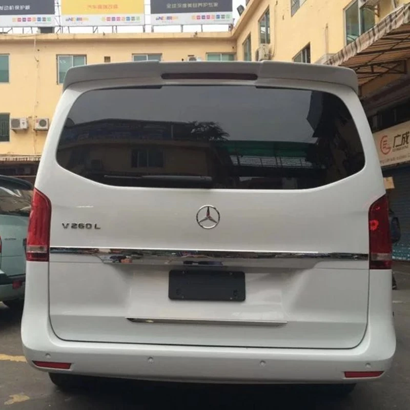 

For Benz Vito V260 V-Class Spoiler ABS Material Car Rear Wing unpaint Color Rear Spoiler For BenzVito V260 V-Class Spoiler