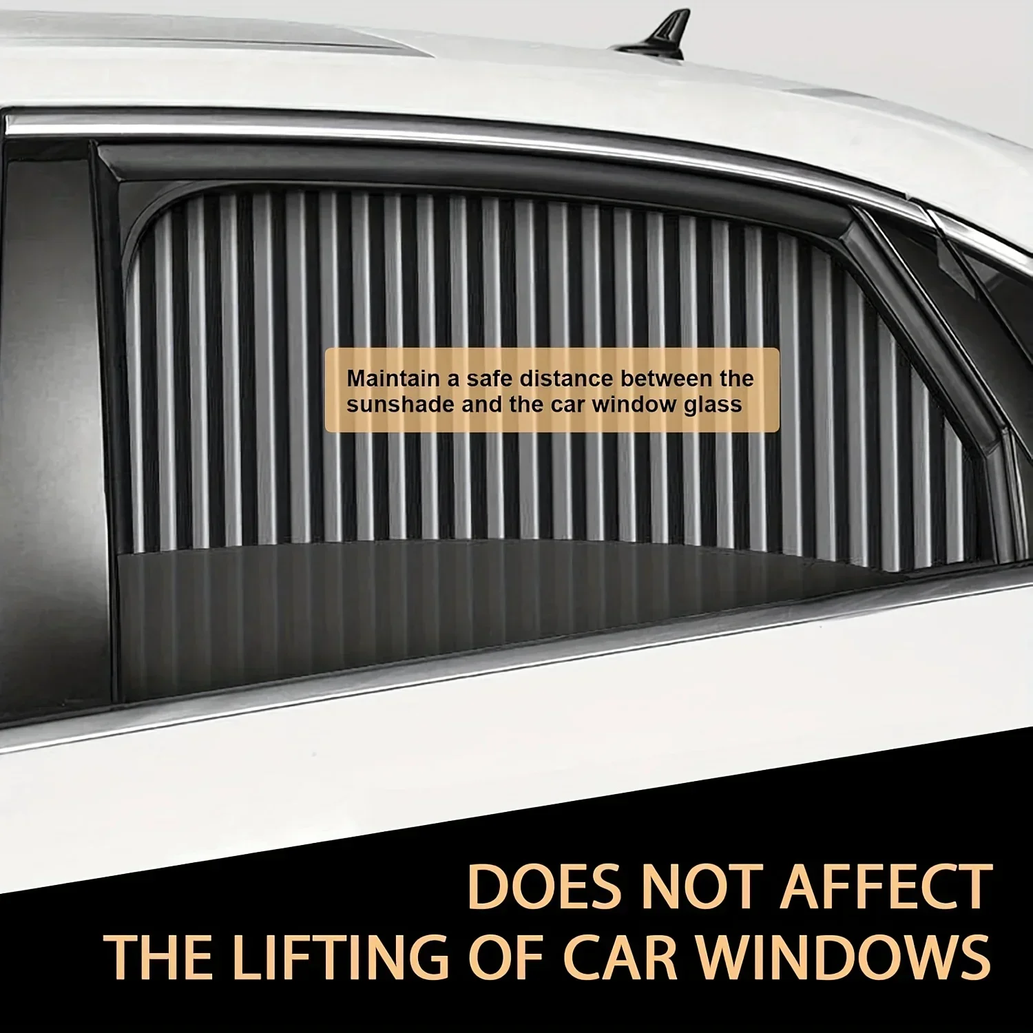 2/4pcs Car Window Sun Screen Shades Adjustable Car Window Sun Blocker Window Shade Cling Sunshades Cover Visor Shield Screen