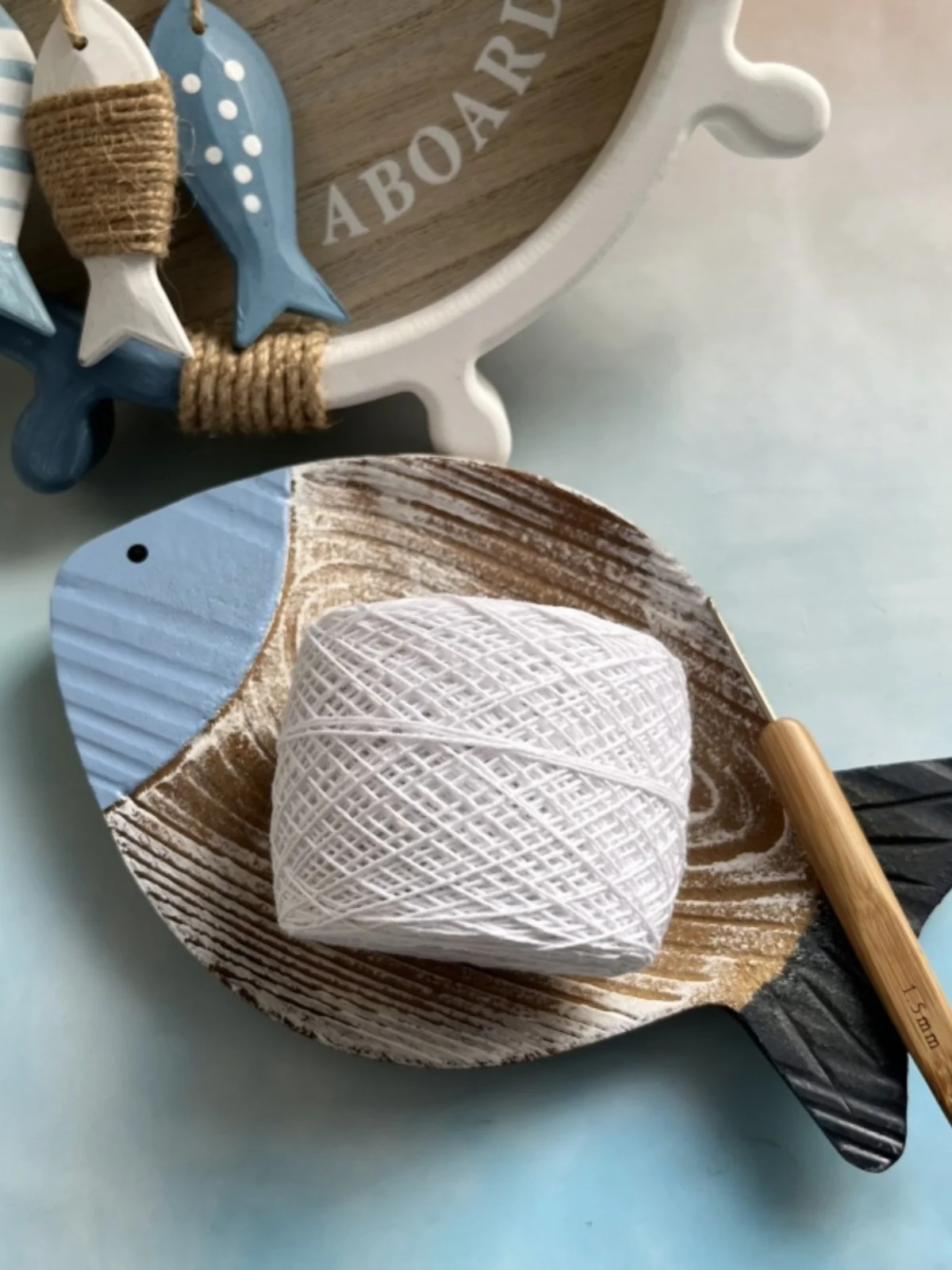1Pc 100g Crocheting lace yarn hand knitting cotton yarn 1mm thread Crocheting table mat bag amigurumi Dream catcher knit line 3