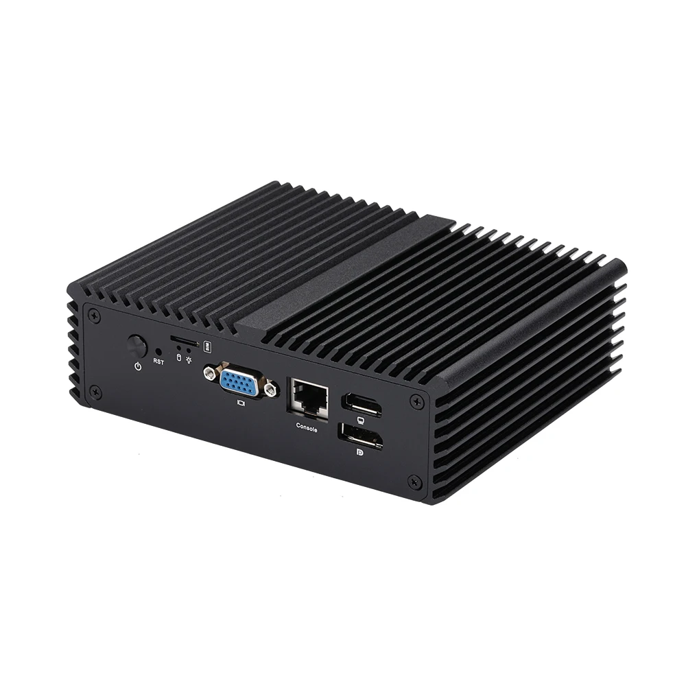 Qotom Mini PC J6412 Quad Core 2.0 GHz 5x i225V 2.5G LAN Pfsense Untangle OPNsense Router Firewall 2