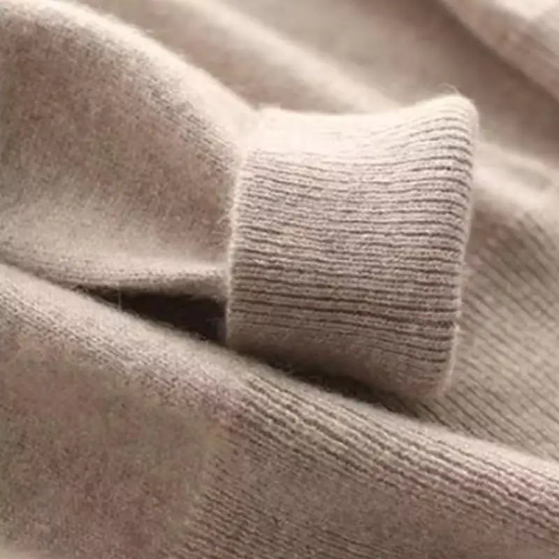 Cashmere Cotton blend Turtleneck Men Sweater Autumn Winter Man Pullover High Neck Sweater Jersey Hombre Pull Homme Hiver Jumper 4