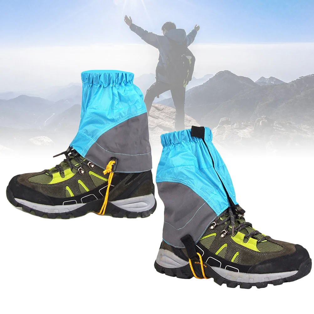

Low Gaiters Adjustable Nylon Gaiters Hiking Foot Covers Outdoor Waterproof Snow Ankle Gaiters Low Shoe Cover X Cm