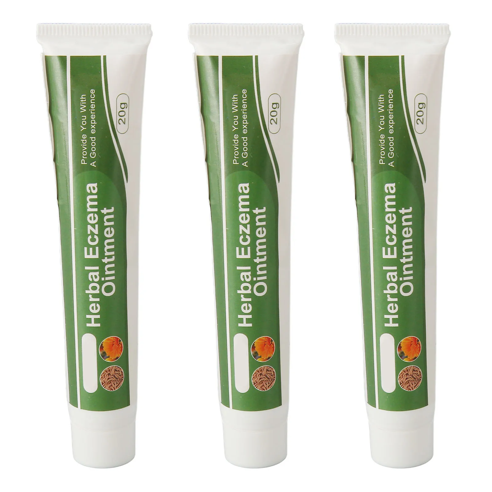 Eczema Cream Psoriasis Cream 20g Each Herbal Reduce Redness Gentle Itch Relief for Feet