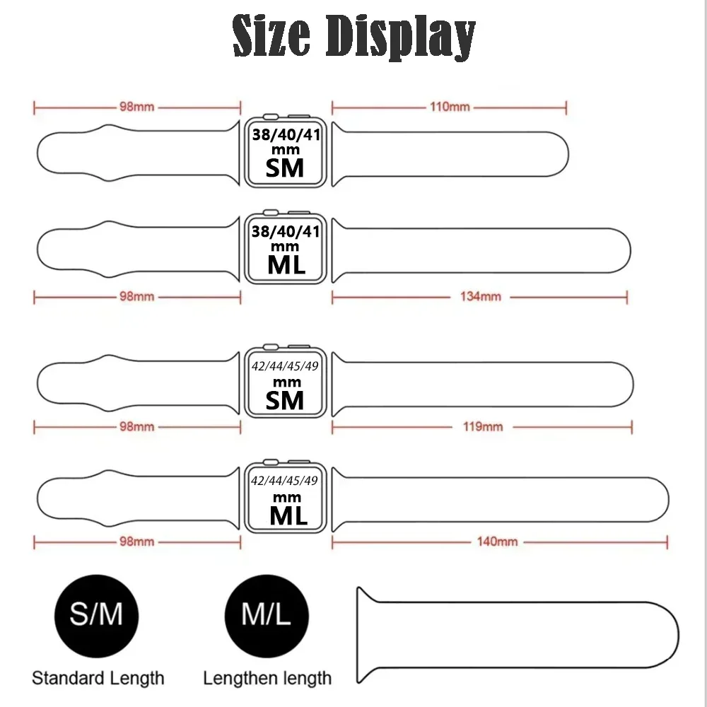  ġ  Ǹ Ʈ,  , ѱ ̿ġ ø 7, 5, 6, SE, 8, 9, Ʈ 2, 49mm, 45mm, 44mm, 41mm, 40mm, 38mm, 42mm
