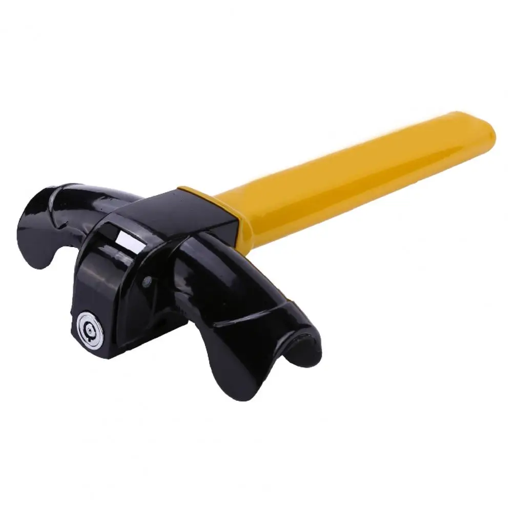 Universal Car Anti-theft Steering Wheel Lock T Shape Sturdy Heavy Duty Steering Wheel Lock For Vehicles