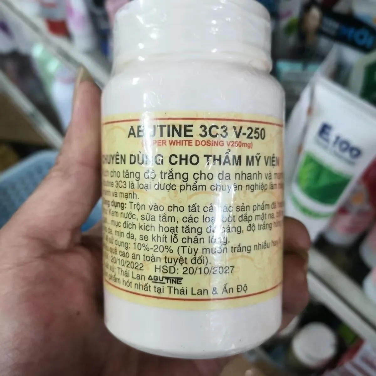 NEW Abutine 3c3 Blanqueamiento Corporal Reduce las imperfecciones de la piel oscura, hidrata, ilumina y suaviza la piel m&aacute;s bla
