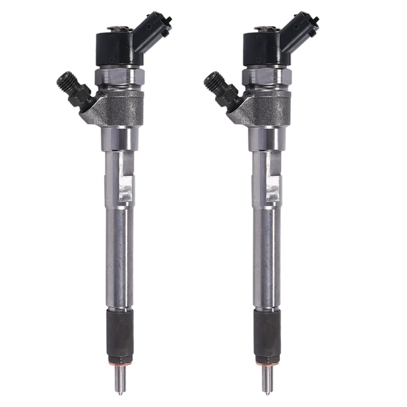 

2X New CRDI-Diesel Fuel Injector Nozzle 0445110254 , 0445110253, For Hyundai Kia Santa Fe Grandeur VGT-EU4 2.2L